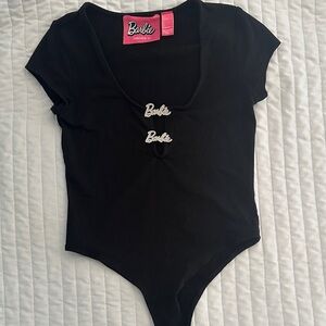 BARBIE Forever 21 Black Bodysuit